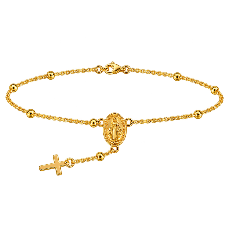 Pulsera con medalla